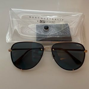 Quay High Key rimless mini sunglasses